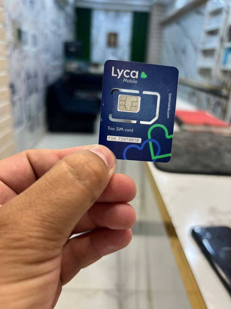 LYCA UK Officially Verified Sim, 100% working in Pakistan