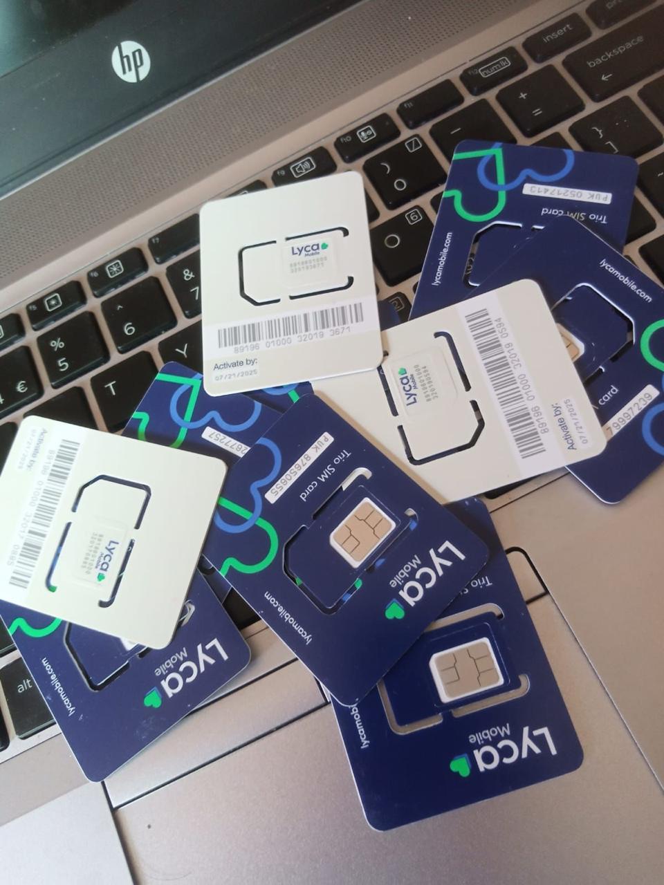 LYCA UK Officially Verified Sim, 100% working in Pakistan